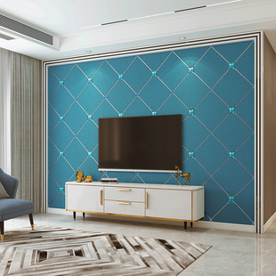 欧式奢华电视背景墙壁纸客厅2021卧室现代简约高档5D浮雕墙纸