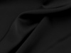 丝滑垂感纯黑色双面光泽，缎面料西装套装连衣裙裤子设计师面料