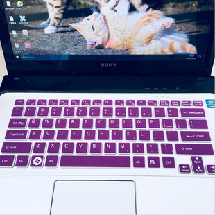 sony索尼PCG-41217T笔记本电脑键盘保护贴膜13.3英寸凹凸按键套垫