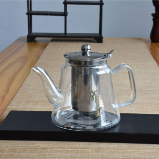 加厚耐热玻璃电磁壶透明茶壶电磁，壶电陶炉煮茶壶烧水壶加热茶具