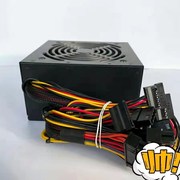 适用电脑电源500w600w台式机主机atx机箱，额定主动式