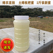 苏州东山纯枇杷蜜中蜂琵琶蜜农家土蜂蜜新蜜冬蜜结晶蜜1000克一瓶