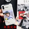 来图定制ins小卡片苹果x手机壳11pro软se2硅胶xr创意相框iphone7p透明i6可放照片8plus套xs男款5s女max潮4代