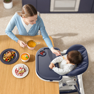 宝宝餐椅婴儿餐桌，家用多功能便携式可折叠防摔座椅儿童吃饭餐桌椅