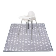 跨境儿童高脚餐椅垫防滑地垫游戏垫野餐垫桌布防脏防水椅子垫