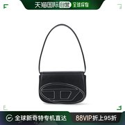 香港直邮潮奢 Diesel 迪赛 女士 1Dr 徽标标牌单肩包 X08396PR818