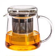 德国进口trendglasjena高硼硅耐热玻璃，茶具茶壶不锈钢茶漏