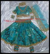 鸿舞衣儿童印度舞蹈服装设计制作