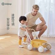 kidpop普拉pula婴儿学步车推车儿童实木手推助步玩具宝宝周岁礼物