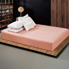 纯色床笠单件床罩席梦思，床垫防尘保护床套防滑固定1.8m薄棕垫定制