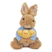 GUND Beatrix Potter彼得兔抱着小鸡毛绒玩具玩偶公仔约24.13厘米