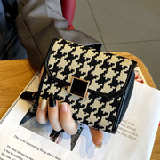 卡包钱包一体包女短款，2024折叠皮夹小钱包，小众设计高级感