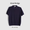 mindbridge天丝短袖t恤男士2024夏季商务绅士，休闲翻领polo衫