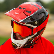 美国FLY Racing碳纤维越野头盔自行车速降盔MTB骑行装备透气通用