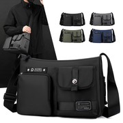 男挎包休闲潮流男士，包包户外旅行背包，大容量多功能斜挎单肩包