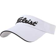 高尔夫球帽子男 女士夏季无顶 空顶遮阳帽 防晒帽 白色透气
