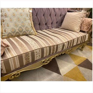 沙发套罩全包万能套欧式沙发罩，定制123组美式沙发套防猫紫色