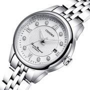 瑞士士镶钻机械手表时尚watch款精钢手表全自动机械表女