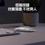 适用三星笔记本电脑无线鼠标充电式通用静音蓝牙便携女生usb