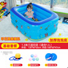 桶充气宝宝型水池折o叠家庭戏人儿超大大婴加厚家用游泳池小。