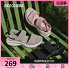 skechers斯凯奇2024年夏季女鞋舒适休闲凉鞋厚底外穿沙滩鞋