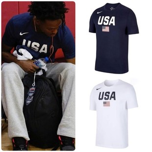 NIKE耐克男子短袖USA世界杯梦之队篮球速干半袖T恤AV4352-100-451