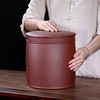 手工紫砂茶叶罐大号七饼储存罐家用普洱存茶缸密封茶罐