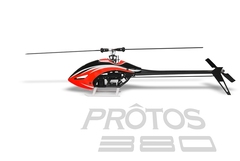 MSH380EVO 金属升级套装件橘红色航模直升机配件 MSH41201-1