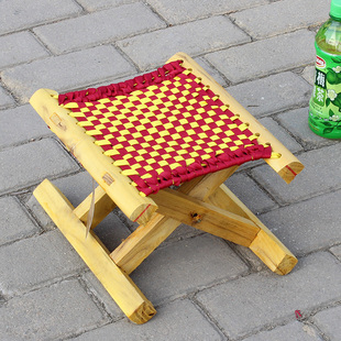 马扎实木小马扎凳户外便携折叠成人折叠凳马扎凳结实户外钓鱼板凳