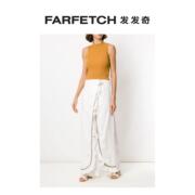 CLUBE BOSSA女士Hare荷叶边长裤FARFETCH发发奇