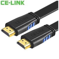 CE-LINK 1821 HDMI线5米 高清连接线2.0版 扁线电脑高清电视显示