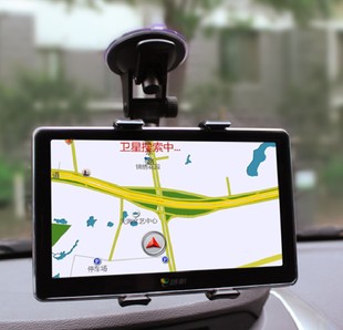 手机GPS导航仪行车记录仪4-7寸通用吸盘夹子式汽车车载支架