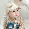 婴儿帽子春秋季薄款小月龄鸭舌帽夏季男女宝宝，儿童遮阳防晒棒球帽