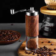 厨房手动咖啡豆研磨器小型手冲手摇式咖啡磨豆机便携研磨器具家用