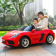 双人座儿童电动车可坐大人，四轮遥控汽车，宝宝车亲子玩具车超大号4