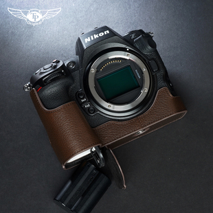TP原创 Nikon尼康Z8皮套 真皮保护套 z8相机包 收纳 手工牛皮配件