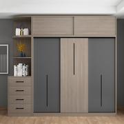 衣柜家用卧室深度60cm深240高2米4大容量，推拉门2.4两一米八宽1.8m
