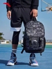 安踏双肩包男黑色健身休闲大容量户外轻量篮球背包旅游运动登山包