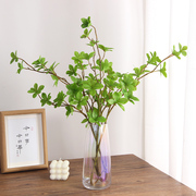 小清新北欧仿真绿植日本吊钟，树枝客厅桌面马醉木植物装饰摆件假花