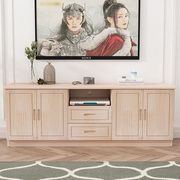 定制全实木电视柜松木，客厅家用储物柜，现代简约餐边柜卧室高