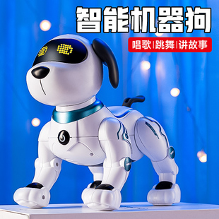 智能机器狗儿童玩具男孩1一3周岁电子机械编程2023走路会叫的