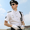 保安制服形象岗保安服立领，酒店物业礼，宾服长短袖衬衫套装男工作服