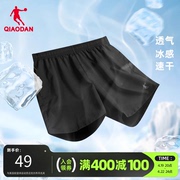 中国乔丹运动短裤男2024夏季五分裤休闲透气男士裤子海滩派对