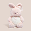 可爱风粉色兔子公仔超柔软布娃娃，玩偶床上兔抱枕儿童女孩毛绒玩具
