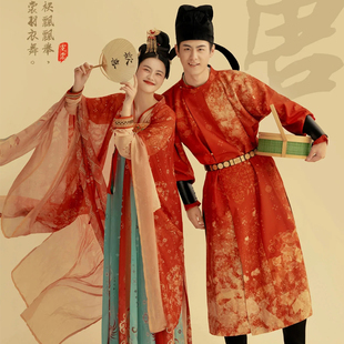 影楼主题服装汉服男女婚纱拍照唐装，复古国潮，中式演出网红礼服