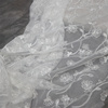 蕾丝刺绣婚纱礼服面料，钉珠片重工高定连衣裙布料