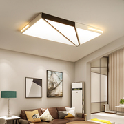 客厅吸顶灯长方形2021年北欧现代简约家用大气卧室房间led灯