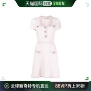香港直邮Self-Portrait 女士短袖针织迷你连衣裙