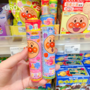 日本不二家面包超人宝宝水果糖护齿糖儿童卡通造型果汁混合口味糖