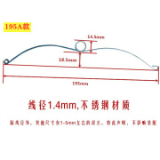 。防锈不锈钢卡扣换气扇卫生间，排风吸顶配件，排气面罩面板弹簧卡扣